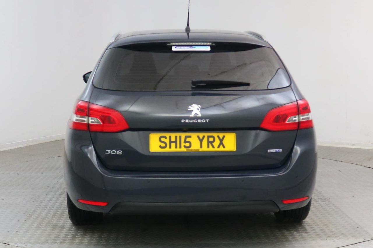 2015 PEUGEOT 308 1.6 BLUE HDI S/S SW ALLURE 5d 120 BHP SH15YRX - Image 6