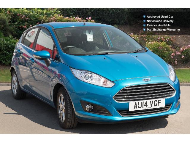 14 Ford Fiesta 1.6 Tdci Zetec Econetic 5Dr Diesel Hatchback AU14VGF