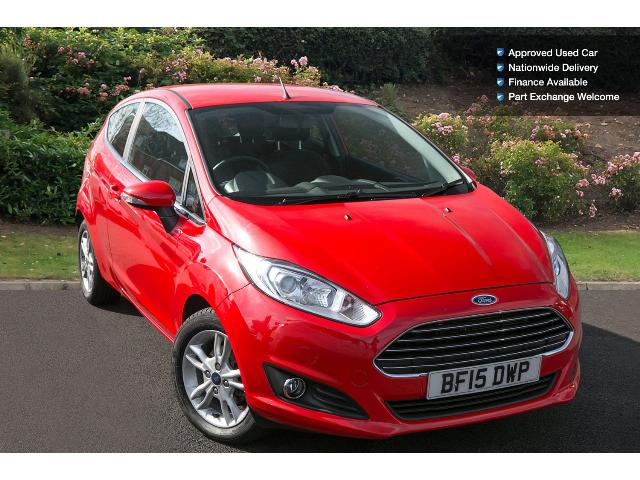 15 Ford Fiesta 1.25 82 Zetec 3Dr Petrol Hatchback BF15DWP