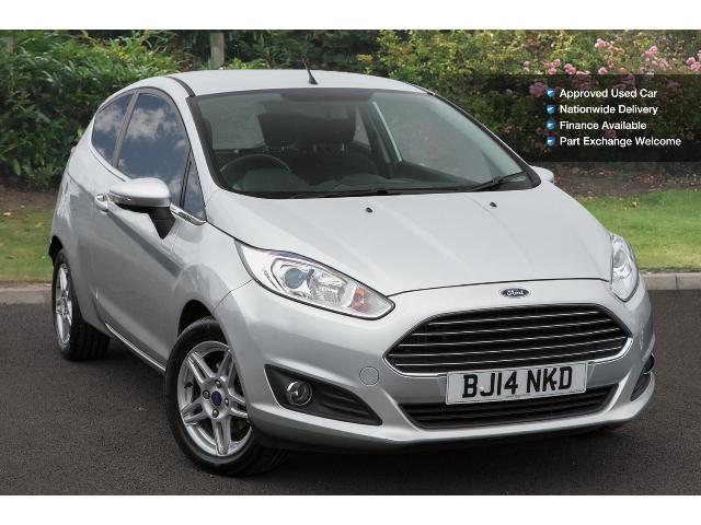 14 Ford Fiesta 1.0 Zetec 3Dr Petrol Hatchback BJ14NKD