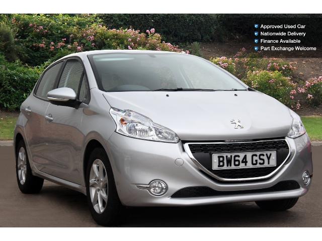 64 Peugeot 208 1.2 Vti Active 5Dr Petrol Hatchback BW64GSY