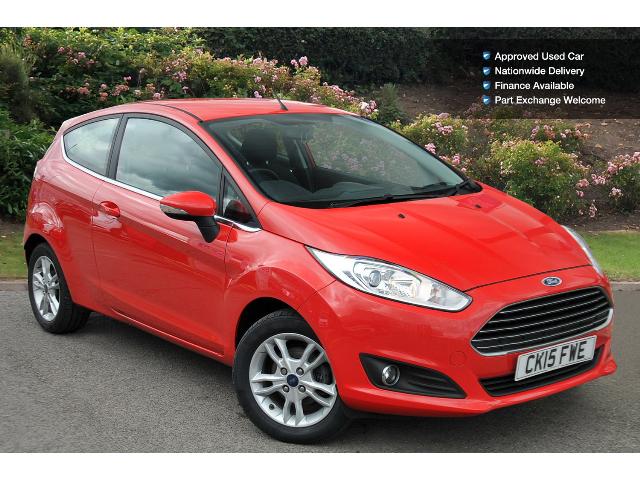 15 Ford Fiesta 1.25 82 Zetec 3Dr Petrol Hatchback CK15FWE