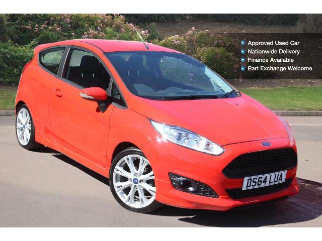64 Ford Fiesta 1.0 Ecoboost 125 Zetec S 3Dr Petrol Hatchback DS64LUA