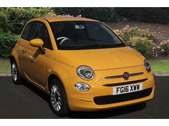 16 Fiat 500 1.2 Pop Star 3Dr Petrol Hatchback FG16XWW