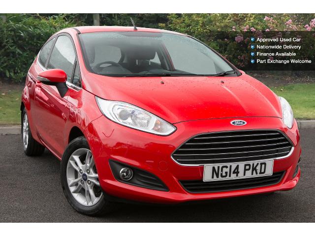 14 Ford Fiesta 1.25 82 Zetec 3Dr Petrol Hatchback NG14PKD