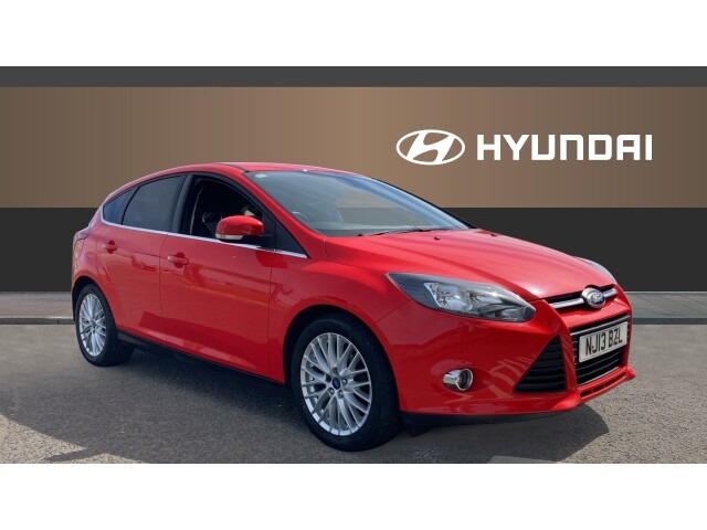 13 Ford Focus 1.0 125 Ecoboost Zetec 5Dr Petrol Hatchback NJ13BZL