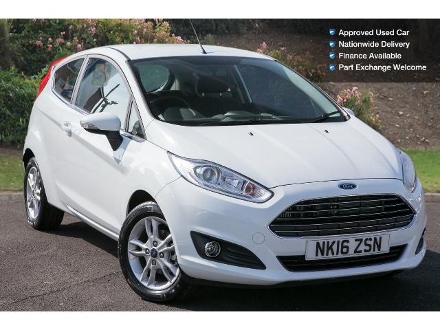 16 Ford Fiesta 1.0 Ecoboost Zetec 3Dr Petrol Hatchback NK16ZSN