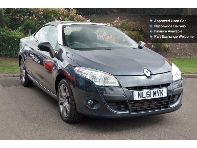 61 Renault Megane 1.4 16V Tce Dynamique Tomtom 2Dr Petrol Cabriolet NL61MVK