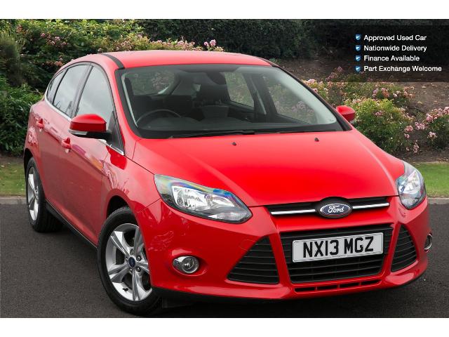 13 Ford Focus 1.6 Tdci 115 Zetec 5Dr Diesel Hatchback NX13MGZ