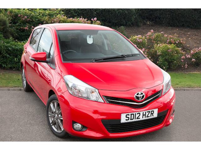 12 Toyota Yaris 1.33 Vvt-I Sr 5Dr Multidrive S Petrol Hatchback SD12HZR
