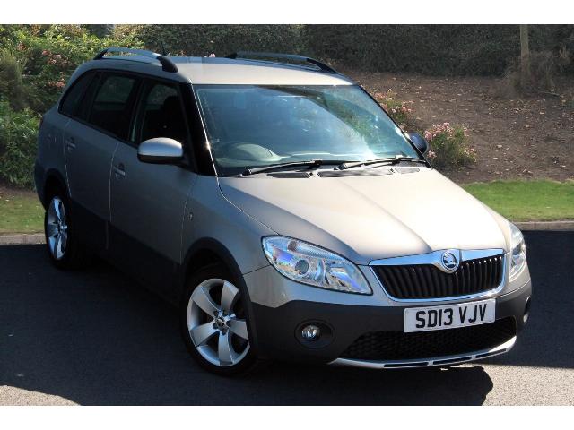 13 SKODA Fabia 1.6 Tdi Cr 105 Scout 5Dr Diesel Estate SD13VJV