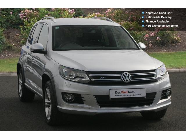 63 Volkswagen Tiguan 2.0 Tdi Bluemotion Tech R Line 5Dr Dsg Diesel Estate VU63KOX