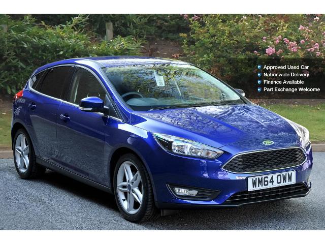 64 Ford Focus 1.0 Ecoboost Zetec 5Dr Petrol Hatchback WM64OWW