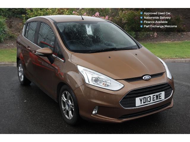 13 Ford B-Max 1.5 Tdci Zetec 5Dr Diesel Hatchback YD13EWE